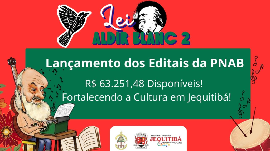 Lançamento dos Editais da Lei Aldir Blanc II